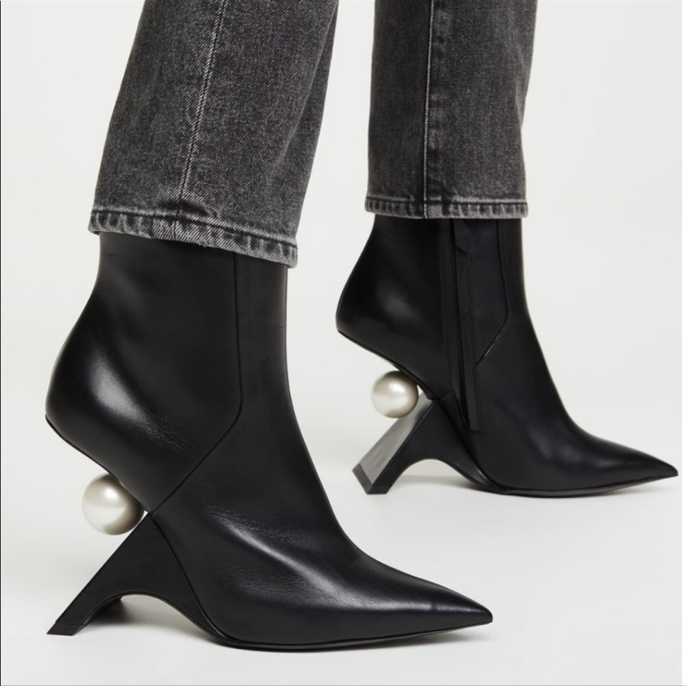 Nicholas Kirkwood Pearl heel Jazzelle ankle boots size 39 9